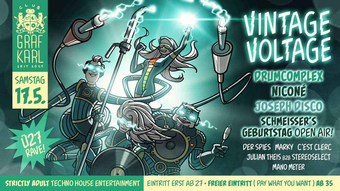 Vintage Voltage x Schmeisser's Birthday - Open Air