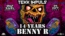 TEKK IMPULS presents 14 YEARS BENNY R