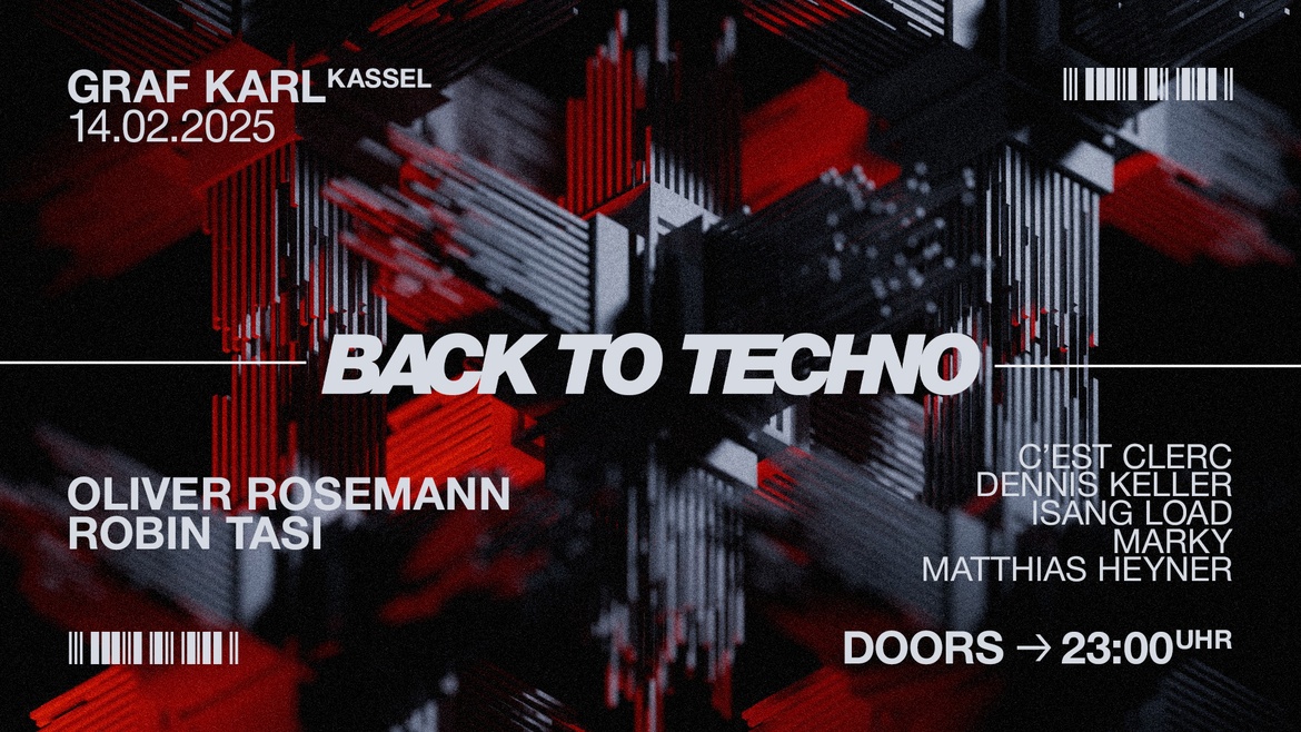 Back to Techno w/ Oliver Rosemann & Robin Tasi