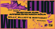 Willy Elliot's Birthday Bustour zum Affenkäfig / Köln