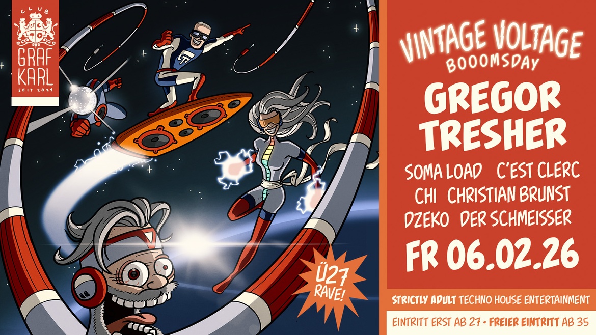 Vintage Voltage Ü27-Rave /w Gregor Tresher *live